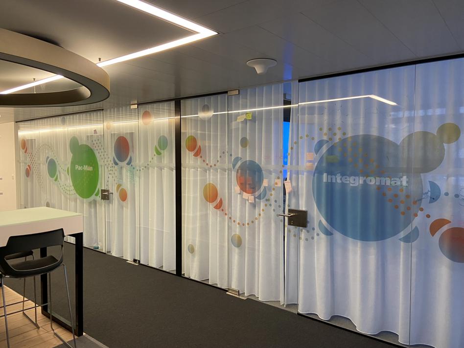 polepy kancelářských interiérů